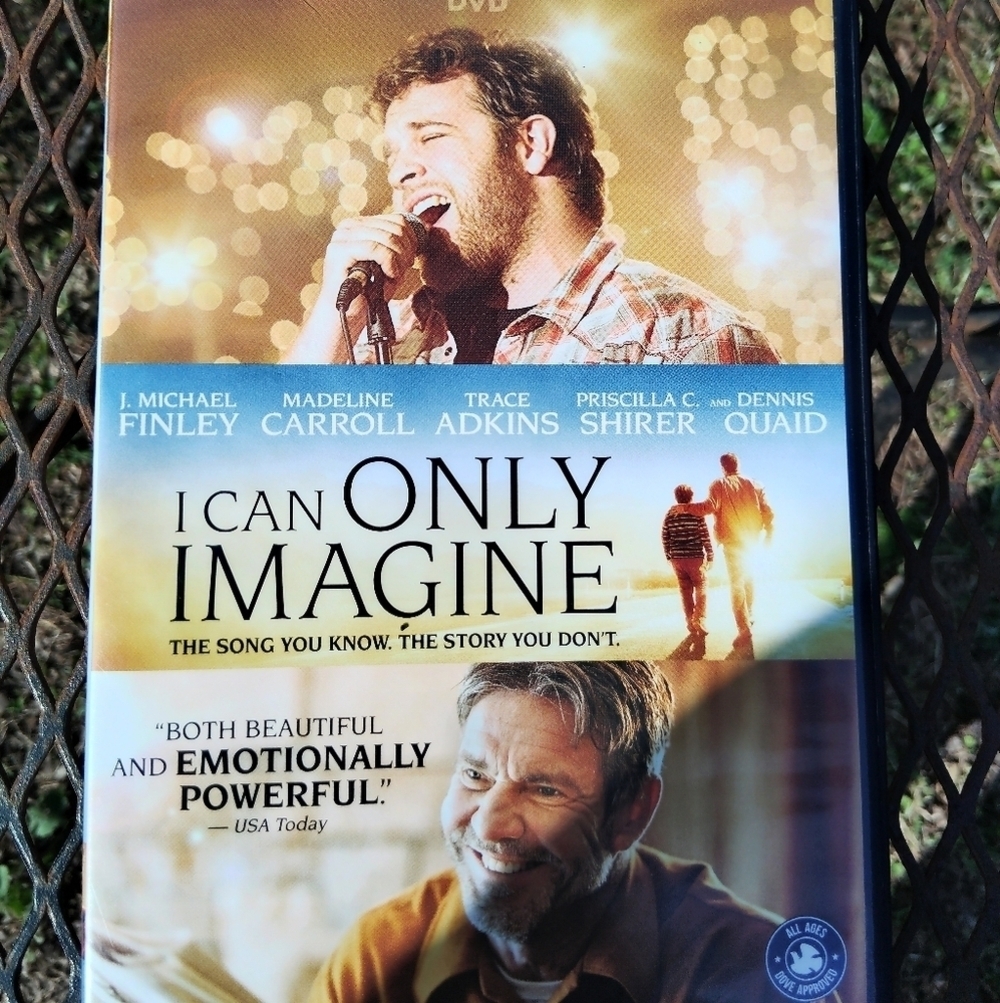 I Can Only Imagine DVD Dennis Quaid Trace Adkins Christian MercyMe Mercy Me